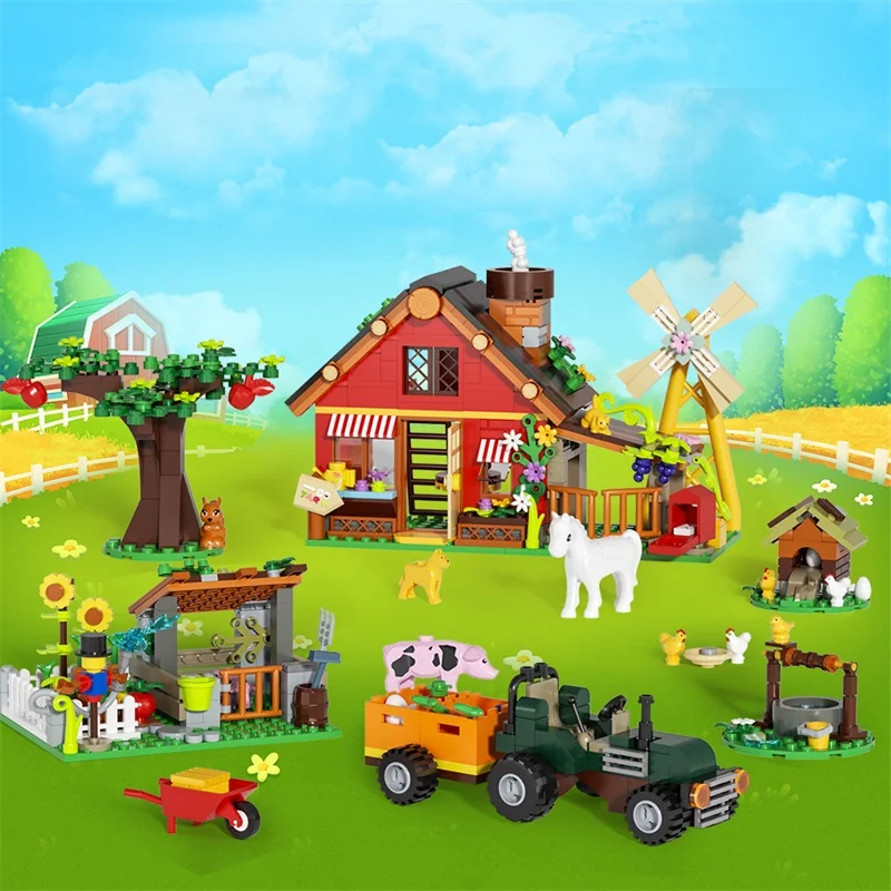 Agriculture Farm House - Yaratıcı Yel Değirmeni Çiftlik Evi Yapı