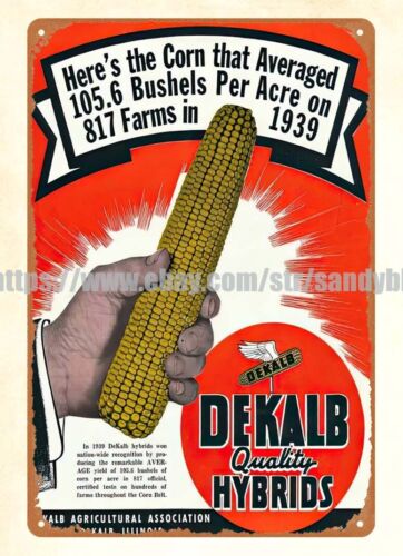 Agriculture Farm House - 1939 Dekalb tohum mısırı Çiftlik Evi