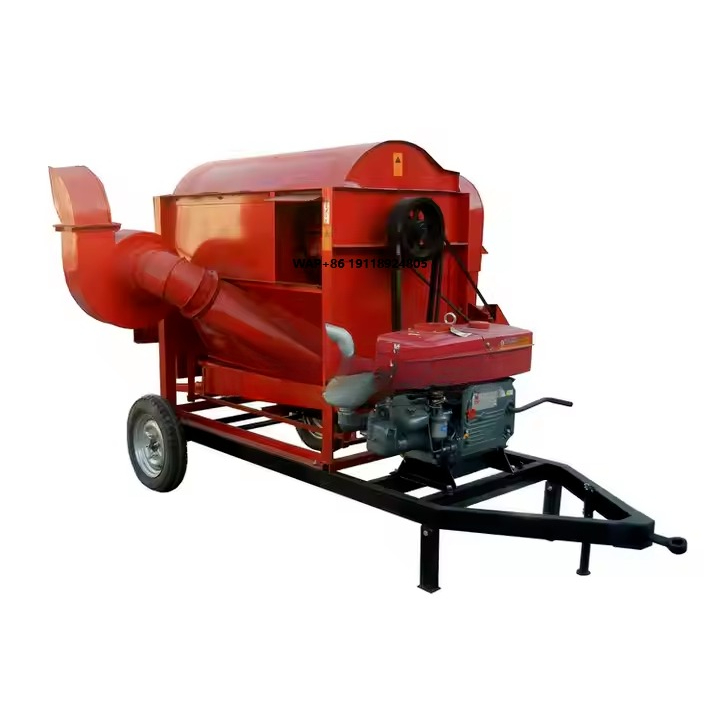 Rice Thresher Machine - Tarım Harman Makinesi Pirinç Buğday Sorgum