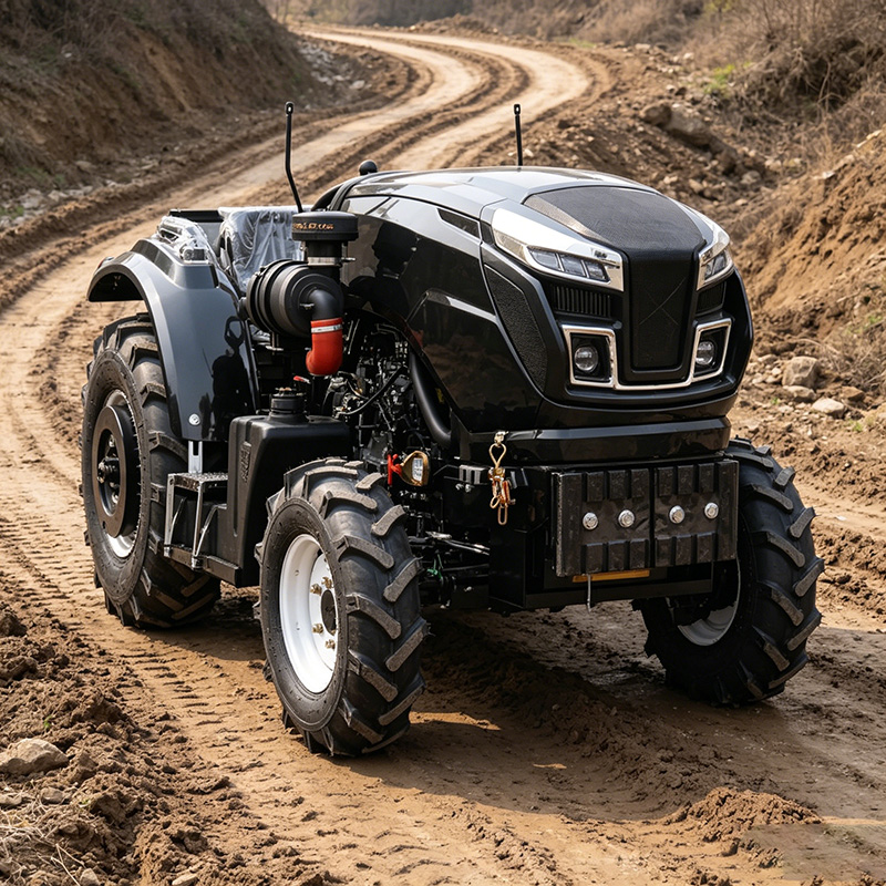 Agriculture Farming Types - Özelleştirilmiş 50 HP Tekerlekli Traktör, Dört