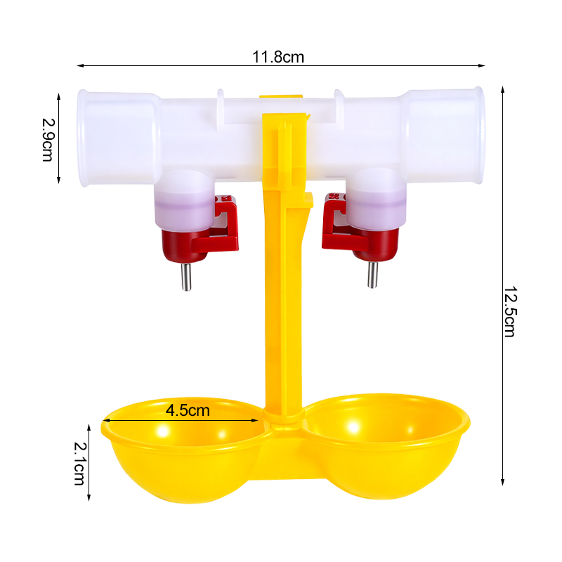 Chicken Nipple Drinker - 10/20/30 adet tavuk çift nipelli suluk