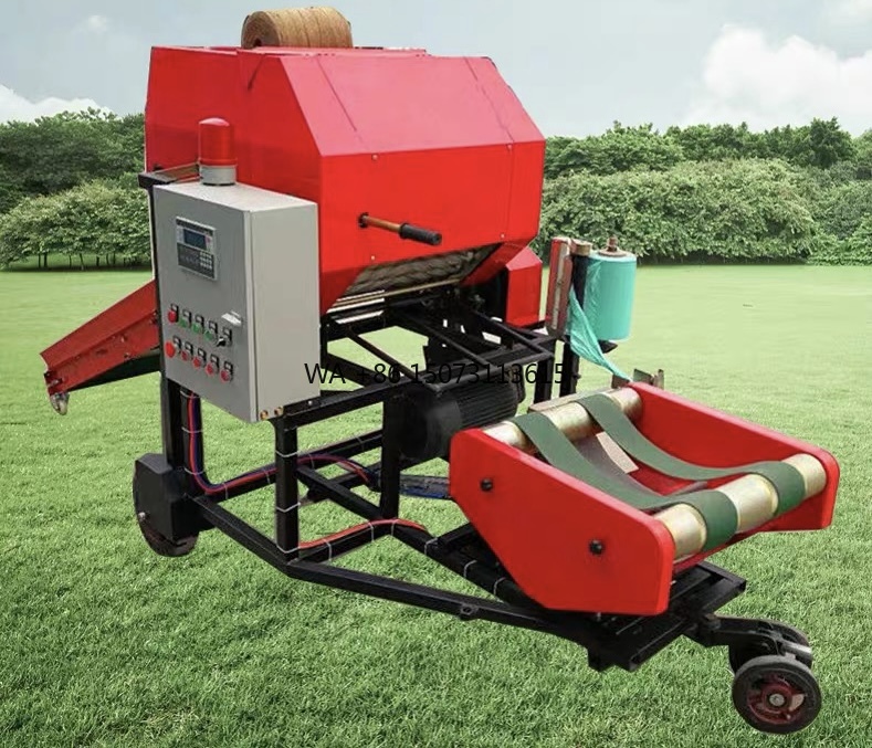 Silage Baler Machine - Elektrikli Silaj Yuvarlak Balya Sarma Makinesi