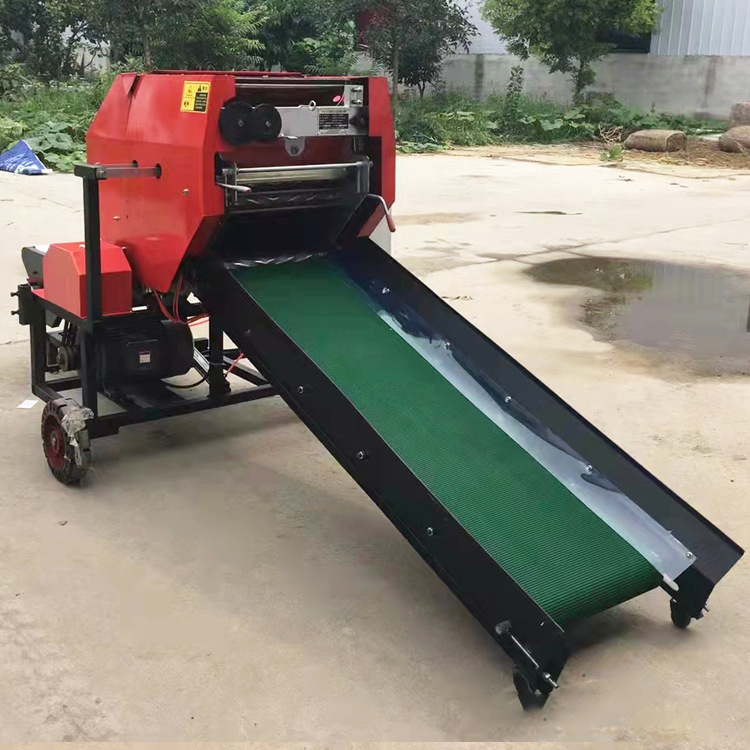 Silage Baler Machine - İsteğe Bağlı İçten Yanmalı Motorlu Tam