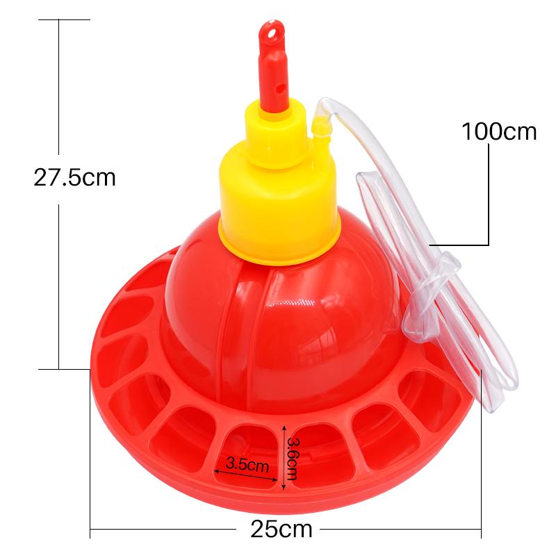 Chicken Nipple Drinker - 1 takım Tavuk Ördek Kaz Broiler