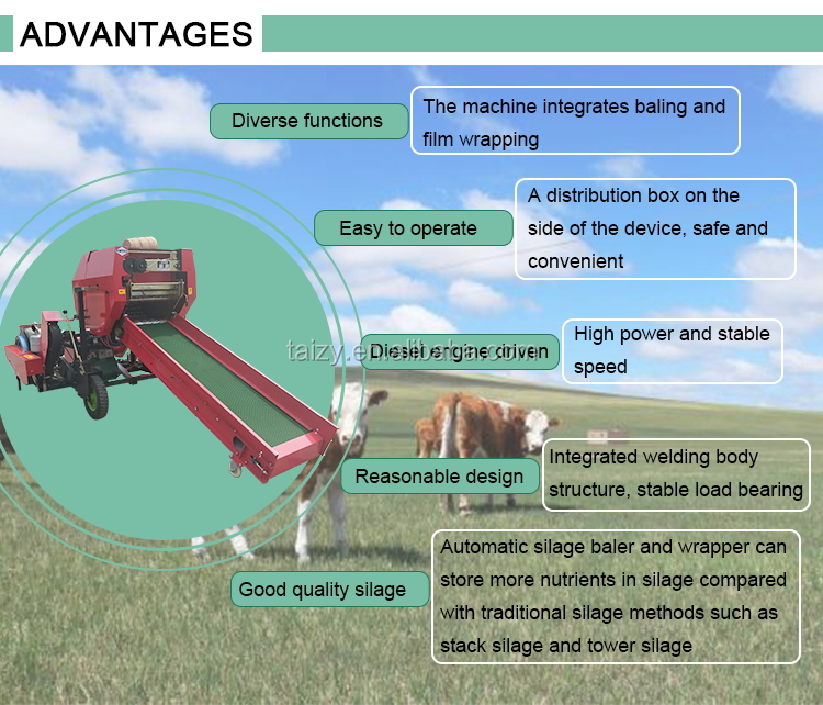 2026 SELL 2026 Tam Otomatik Di - Silage Baler Machine incelemesi ve fiyatı