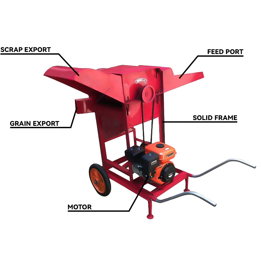 Yüksek Verimli Mısır Harman Ma - Rice Thresher Machine incelemesi ve fiyatı