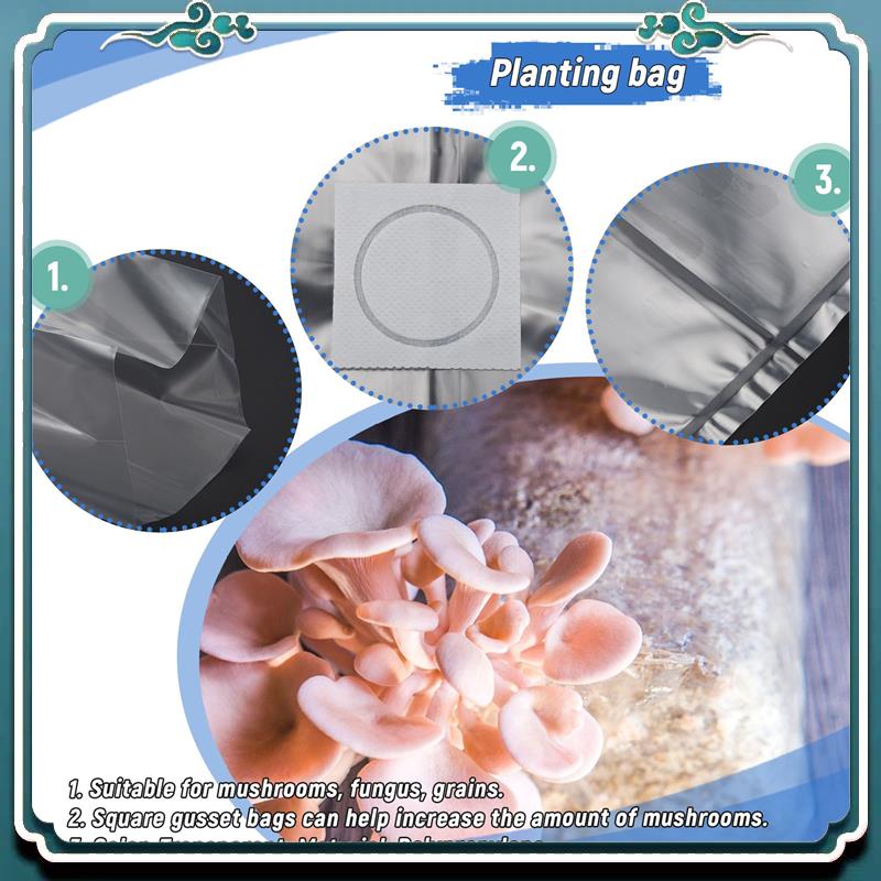 50 Adet 10X20 Inç PVC Mantar M - Mushroom Spawn Bag incelemesi ve fiyatı