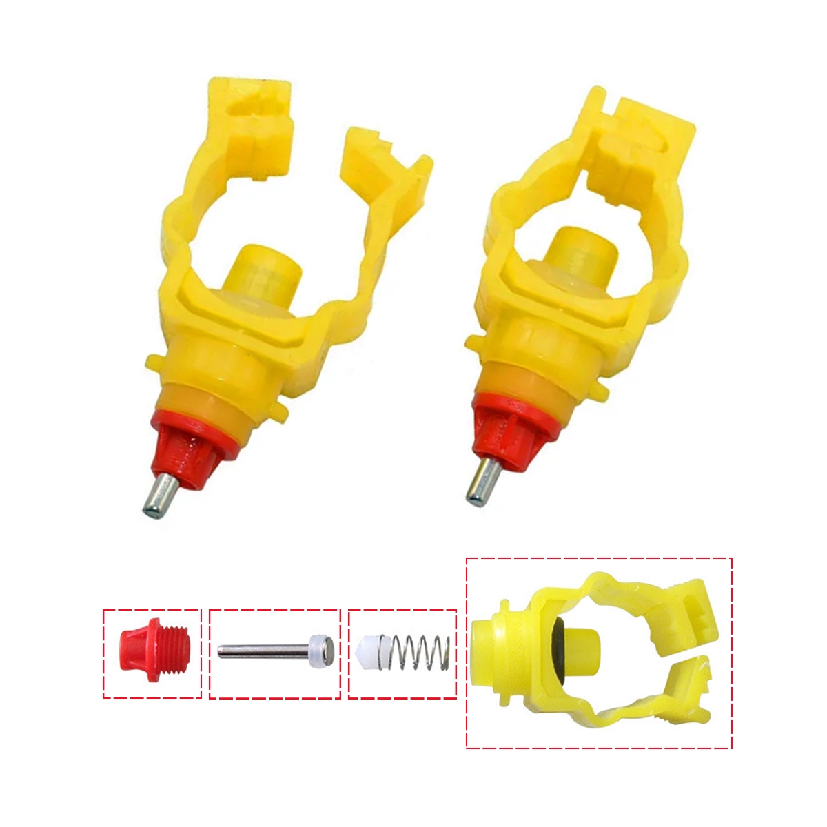 20mm 25mm Kelepçe tipi Kümes H - Chicken Nipple Drinker incelemesi ve fiyatı