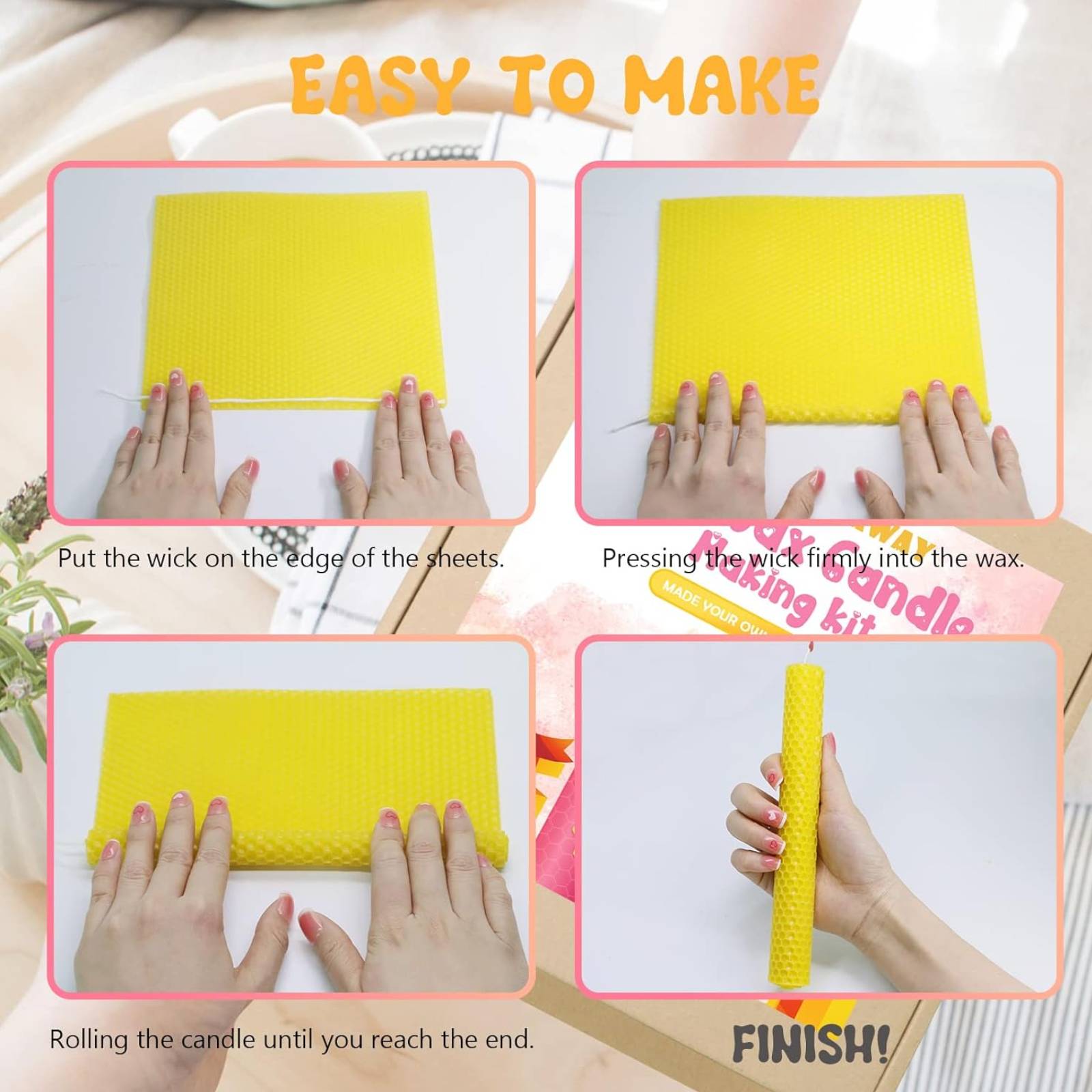 24 Parça Renkli Petek Balmumu  - Beehive Frame Wax incelemesi ve fiyatı