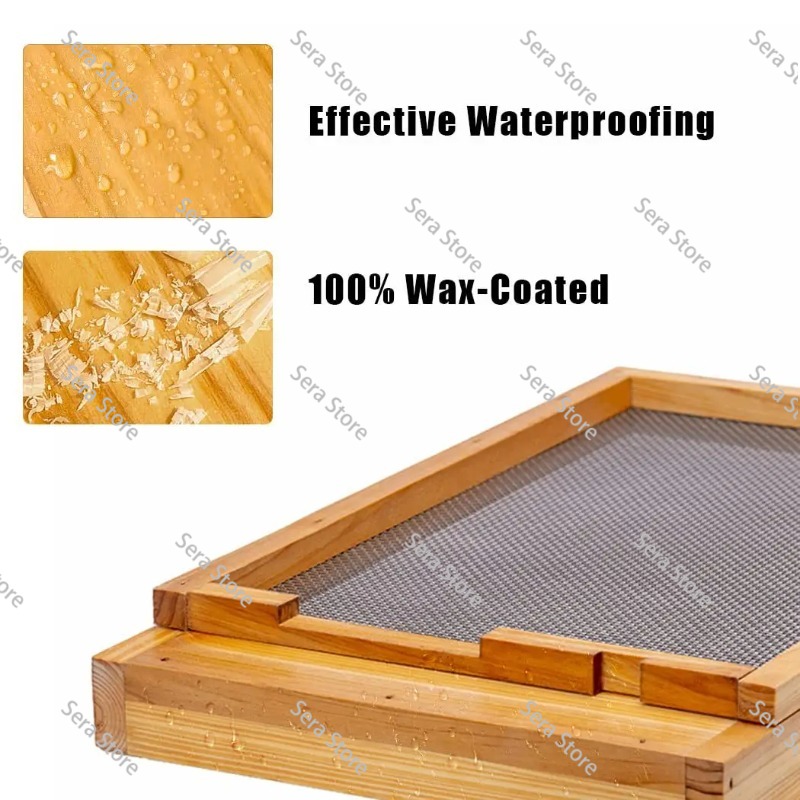On adet arı kovanı çerçevesi,  - Beehive Frame Wax incelemesi ve fiyatı