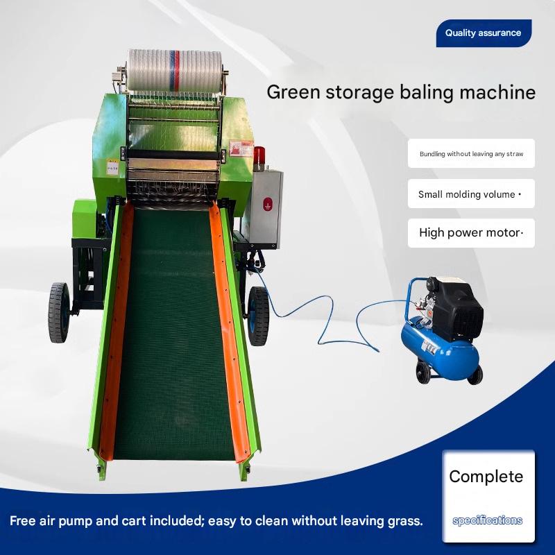 Çiftlik Kullanımı Yuvarlak Bal - Silage Baler Machine incelemesi ve fiyatı